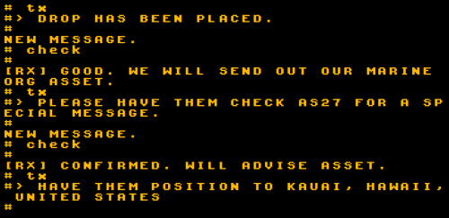 Amber terminal discussion